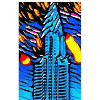 New York City Chrysler Building Art Journal