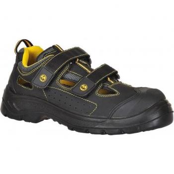 Sandalias Portwest Tagus de Seguridad Masculinas en Cuero Compositelite 6.5 UK