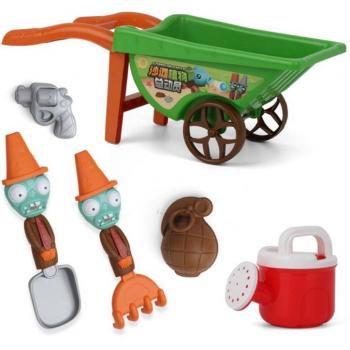 Kids' 7-Piece Wheelbarrow Sand Toy Collection