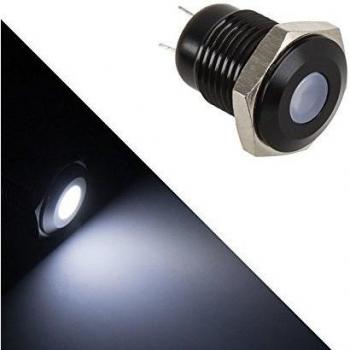 Lampe 4: Lamptron LED „Weiß & Schwarz“ – Vandalismus‑gesichert