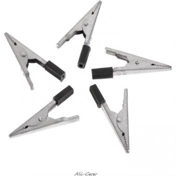 Clip Métal Antievasion pour Cage – Ensemble 5 Composants