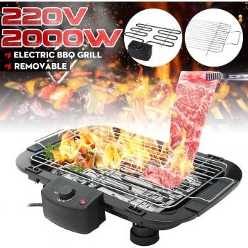 Gril Portable 2000W pour Domicile et Extérieur