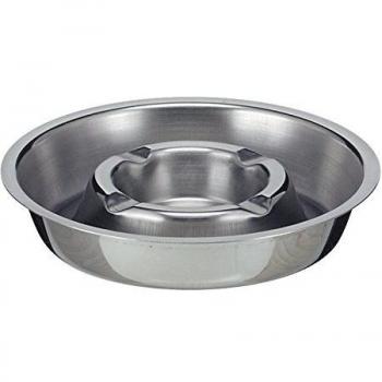 ASBAK METAAL VERCHROOMD 160MM RVS STAPELBAAR