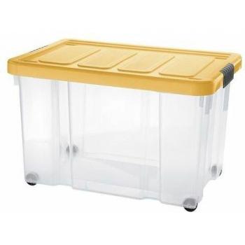 Contenitore Zafferano 60L PUZZLE BOX con Ruote – Tontarelli