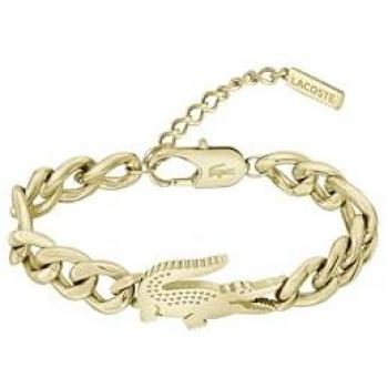 Lacoste Bracciale Oro Crocodile – Unisex 2040374