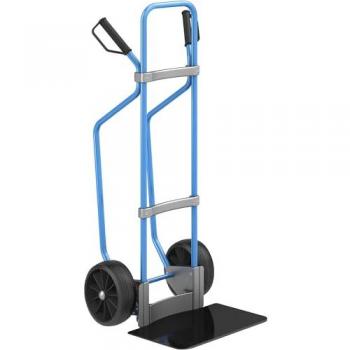 Eurokraft Pro Diable avec Semelles, Bleu, Dimensions 450 X