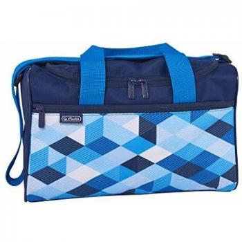 Sac de Sport Herlitz 36 cm, Blue Cubes