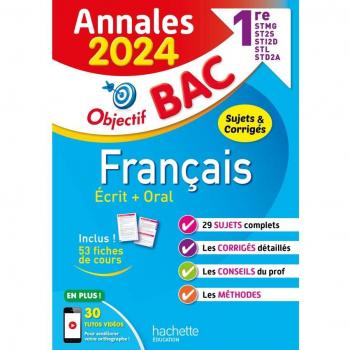 ANNALES OBJECTIF BAC 2024