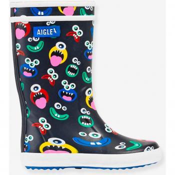 Lolly Pop Play AIGLE™ Wellies UK Size 9 Blue Kids’ Rain Gear