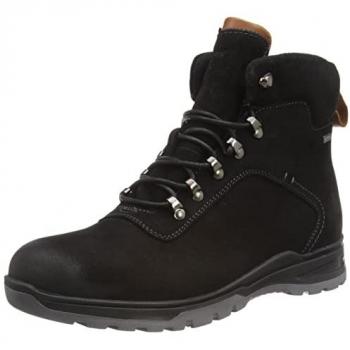 Nabuk Nero Stivali Paul Hush Puppies uomo