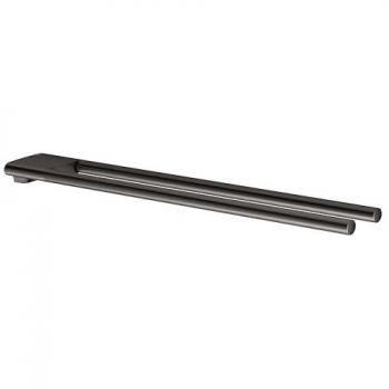 Porte‑Serviettes Édition 400, 450 mm, Fixe – Noir Brossé