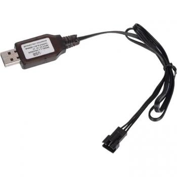 Cargador SM-3P 6.4V/7.4V 500mA para juguetes control remoto