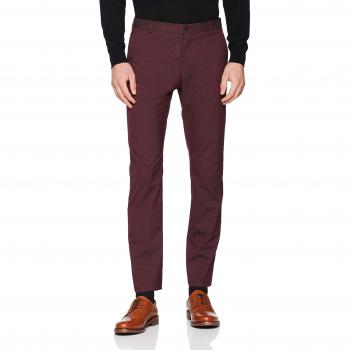 Pantalones SELECTED HOMME Slhslim-mylologan Fudge TRS B Noos, Marrón, W34