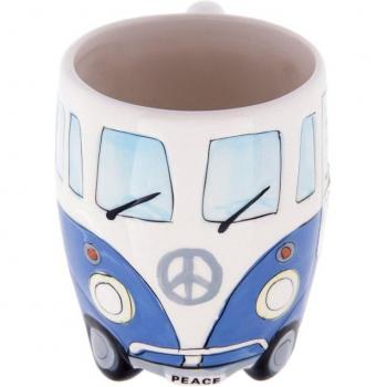 Taza de Cerámica 3D “Caravana” con Forma Especial