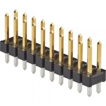 FCI 10‑Pin Connector Strip, 2 Rows – 77313‑118‑10LF