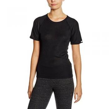 CMP Women's Black Short Sleeve Base Layer