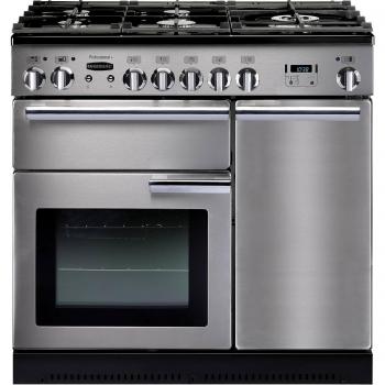 Rangemaster PROP90DFFSS/C Professional+ 90 Dual Fuel Range Cooker