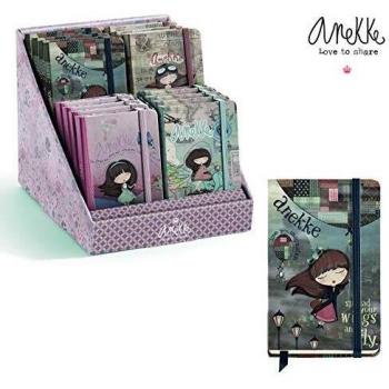 Cuaderno Liso Anekke, 14x9cm