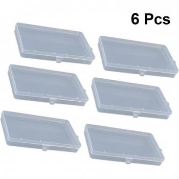 6-Pack Clear Mask and Pen Organizer