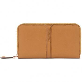 Porte-monnaie femme en cuir avec protection RFID