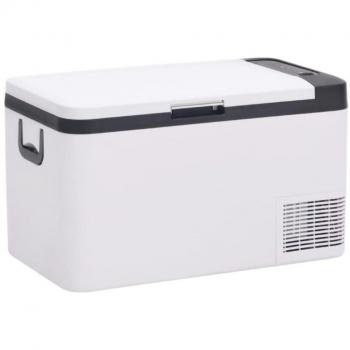 25L Black and White Portable Cooler