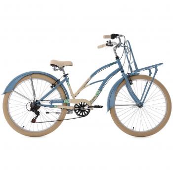 Beachcruiser Cargo Kahuna Damenfahrrad von KS Cycling, 26” blau