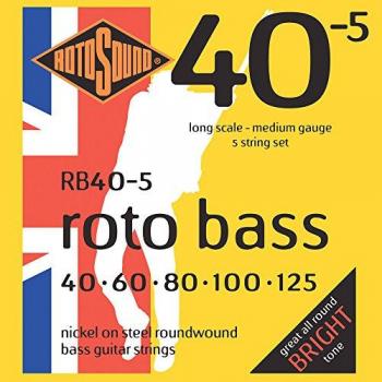 Rotosound RB40-5 5-String Bass Guitar Strings