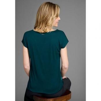 Jersey-Satin-Bluse von Laura Scott