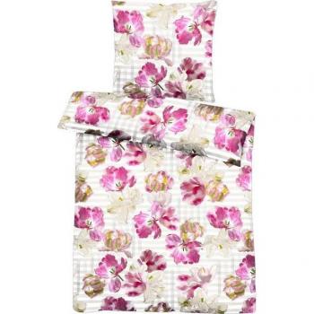 APELT Satinbett „Nelly“ – Mako‑Satin, 100 % Baumwolle, 80 × 80 cm / 155 × 220 cm