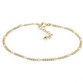 Elli Armband »Armband Figaro Panzer Basic 925er Silber«
