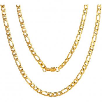 Collier chaîne Figaro cadeau homme