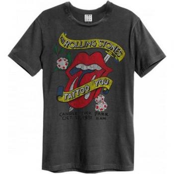 T-shirt Carbone Rolling Stones Tattoo Unisex