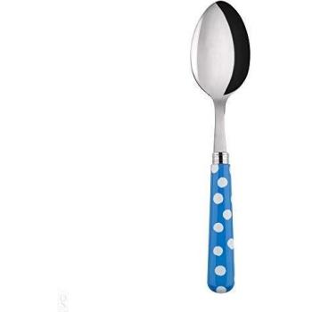 Light Blue 22 cm Sabre Dotted Soup Spoon