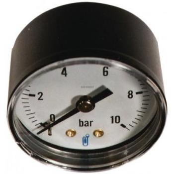 Manomètre 10 bars boîtier ABS diamètre 40 mm