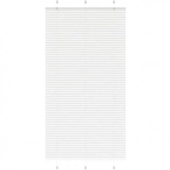 Cortina Plisada Blanca VidaXL 105x200 cm