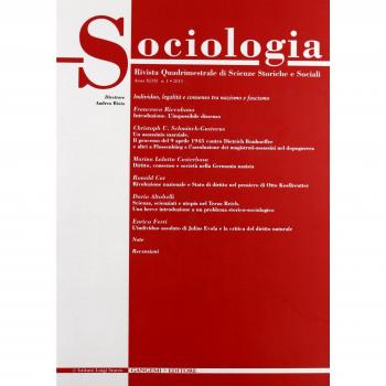 Sociologia. Rivista quadrimestrale di scienze storiche e sociali (2013). Vol. 1