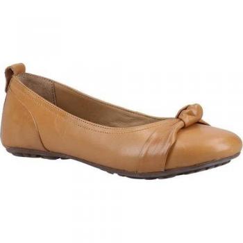 Hush Puppies Scarpe Jada Knot Ballerina in pelle da donna