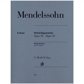 Partitions classique HENLE VERLAG MENDELSSOHN B F.