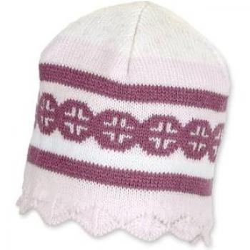 Berretto a maglia per ragazze Sterntaler rosa