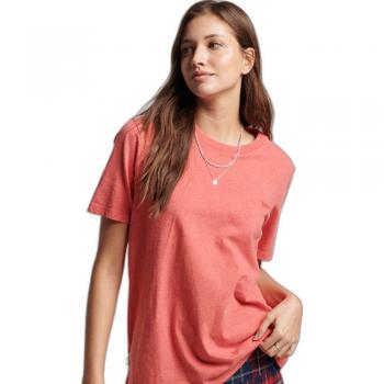 Damen-T-Shirt mit meliertem Stoff und Superdry Vintage Logo
