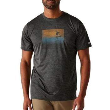 Regatta Fingal IX Herren 2XL Graues Funktionsshirt