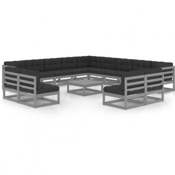 Outdoor Classic 14‑Piece Pino Set – Tono Grigio