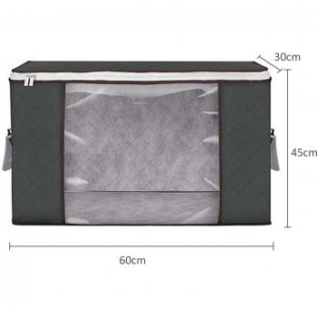 Folding Non Woven Fabric Storage Box for Quilts and Clothes
