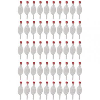 Joint unidirectionnel pour fermentation vin – 50 unités SAS avec clapet anti‑retour, plastifié