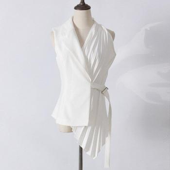 Chaleco Asimétrico de Primavera/Otoño para Mujer