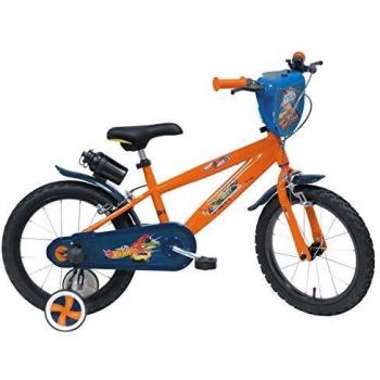 Mondo 25424 Hot Wheels 14” Bici con Freni Anteriore e Posteriore