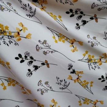 Tissu extensible en mousseline pour écharpe