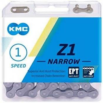 KMC Z1 EPT Narrow Chain 112L, Silver, One Size
