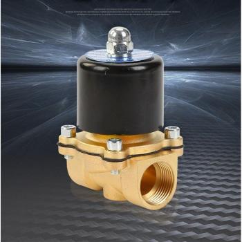 Électrovanne DN20, corps en cuivre, électrovanne 2 voies, bobine en cuivre