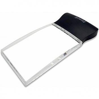 Large Rimless Magnifier with LEDs